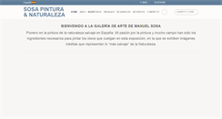 Desktop Screenshot of manuelsosa.com